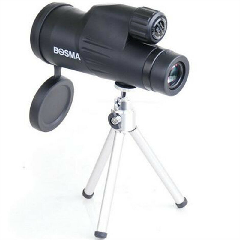 BOSAM 12x50 Telescoop Waterdicht Anti-condens Monoculair BAK4 FMC Gecoate Vogel Spiegels Kijktelescoop voor Camping Reizen