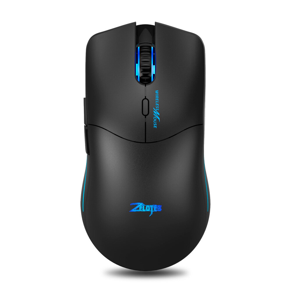 

ZELOTES F-22 2.4GHz Wireless Mouse 1200-3200DPI 6 Buttons Home Office Optical Mice Ergonomic Gaming Mouse for PC Laptop