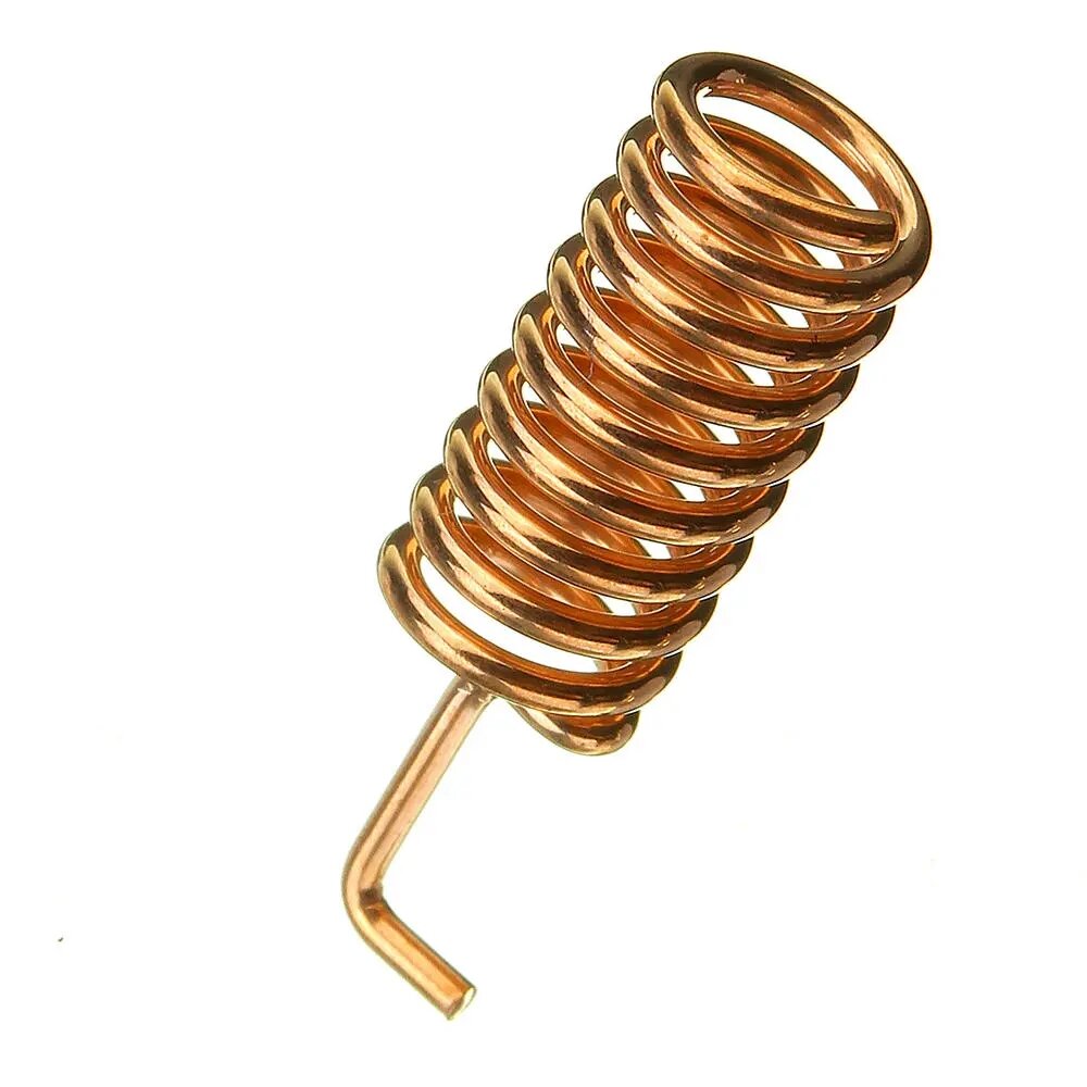 

50Pcs 915MHz SW915-TH12 Copper Spring Antenna For Wireless Communication Module