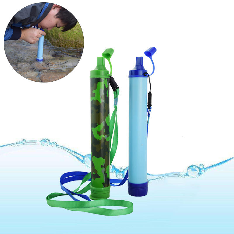 IPRee® hordozható vízszűrő szalmatisztító tisztító sürgősségi biztonsági túlélési ivóeszköz készlet