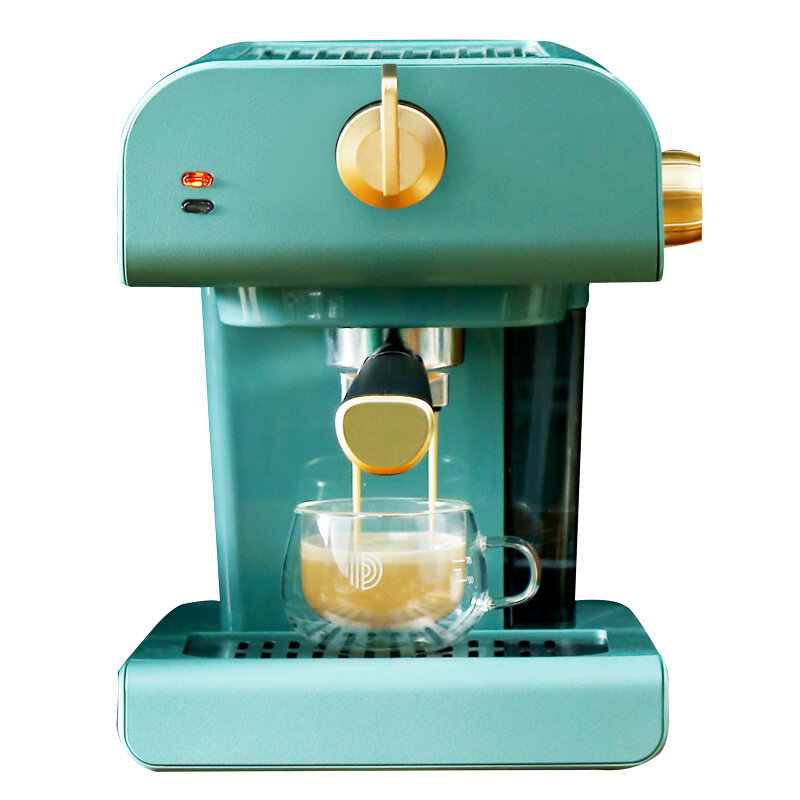 

Эспрессо-машина PETRUS PE3320 850 Вт, 20 бар с регулируемым вспенивателем молока для капучино Latte Mocha