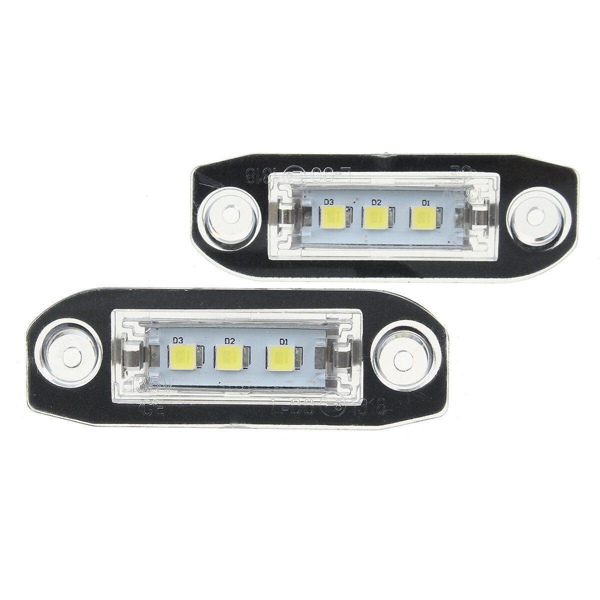 

2 шт. LED лицензия Пластина свет для Volvo S80 Xc90 S40 V60 Xc60 S60 C70 V50 Xc70 V70