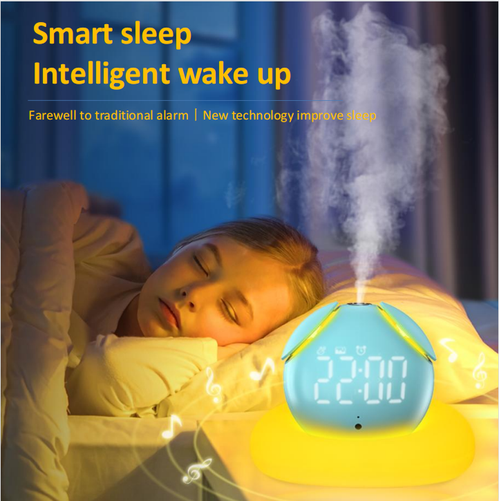 Multifunctional Sleephoho Smart Sleep Robot Intelligently Detects Sleeping Patterns APP Control Ultrasonic Aromatherapy
