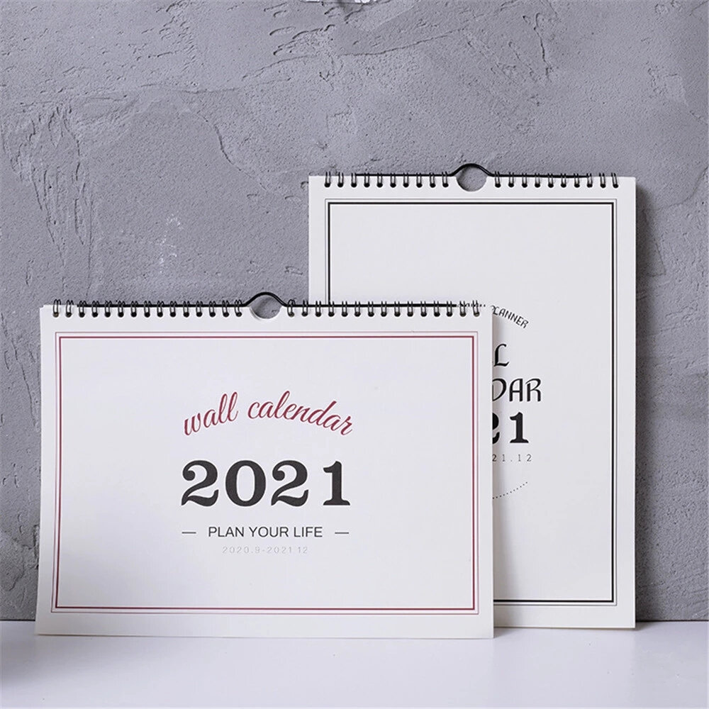 2021 Wandkalender Wekelijks Maandelijks Planner Agenda Organisator Home Office Desktop Ornament voor