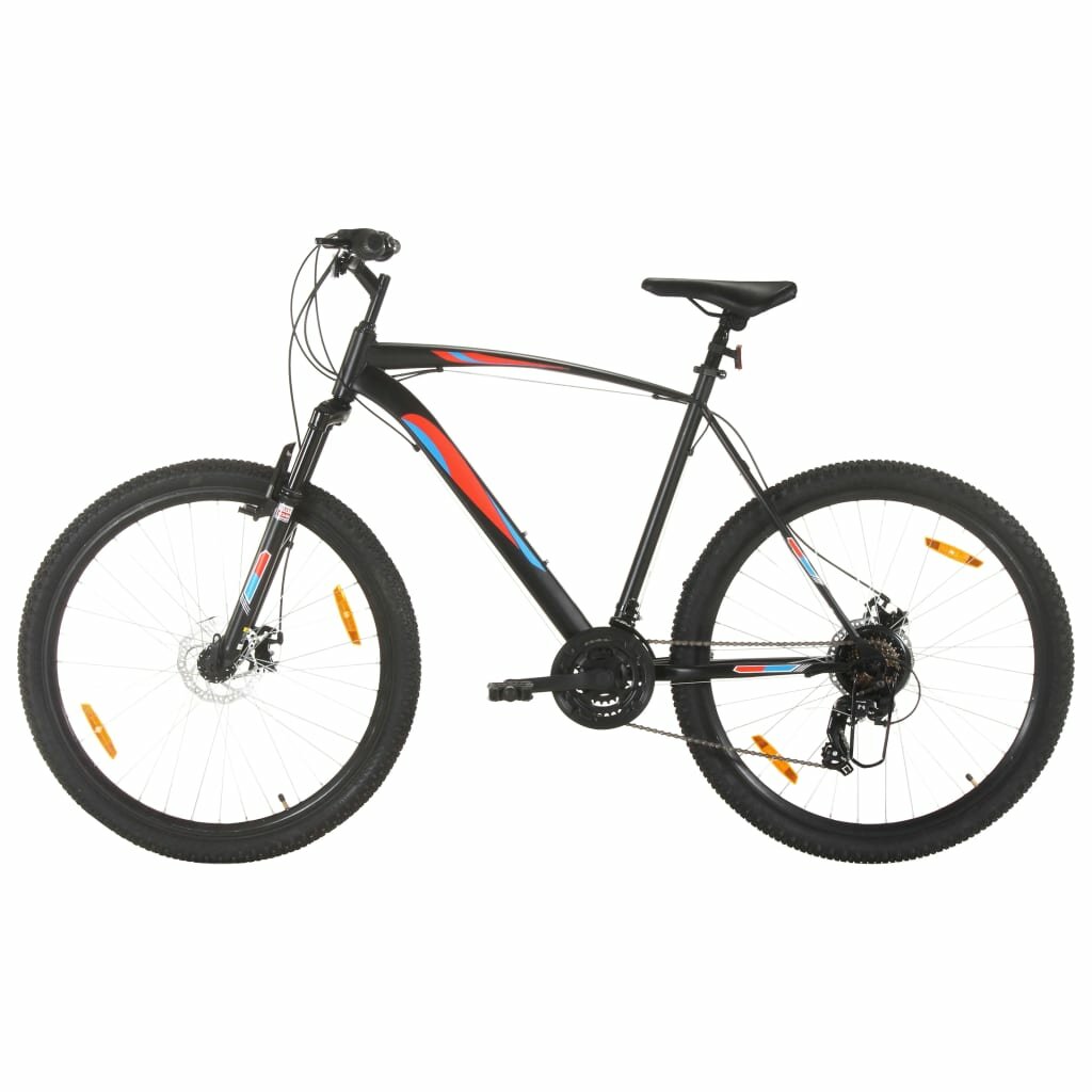 [EU Direct] Mountainbike 21 Versnellingen 29 inch Wiel 53 cm Frame Zwart