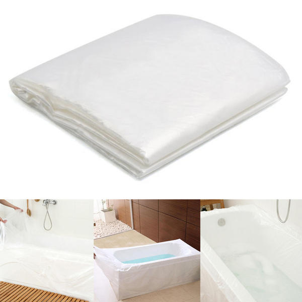 IPRee® 10Pcs Одноразовая ванна для подкладки для ванной комнаты Travel Car Hotel Bath ванны Сумка 