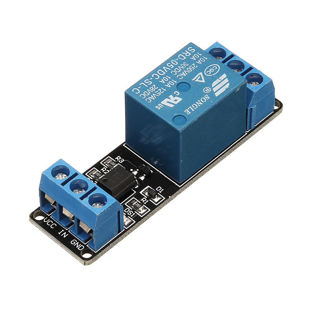 

1 Channel 5V Low Level Trigger Relay Module Optocoupler Isolation Terminal BESTEP for Arduino - products that work with