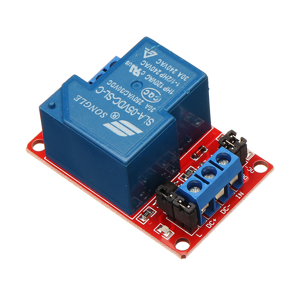 BESTEP 1 kanaal 5V relaismodule 30A met optocoupler isolatie ondersteuning hoog en laag niveau trigg