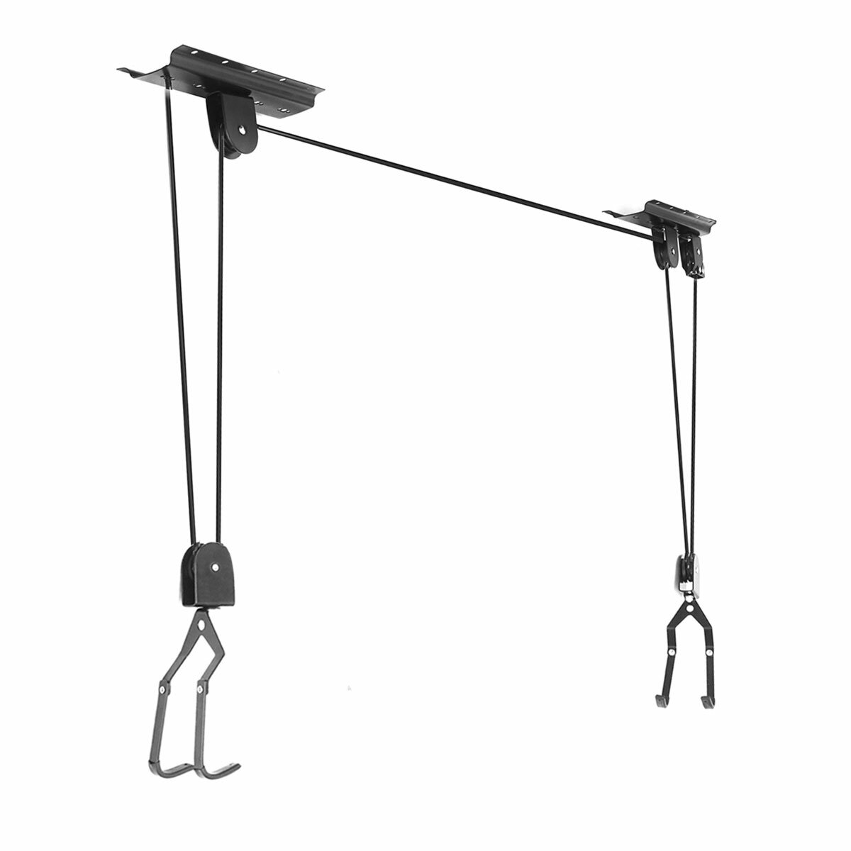 25/50/60kg Hanger Hoist Lift Pulley System Crane for Bicycle/Rubber Boat/Kayak/Surfboard/Canoe