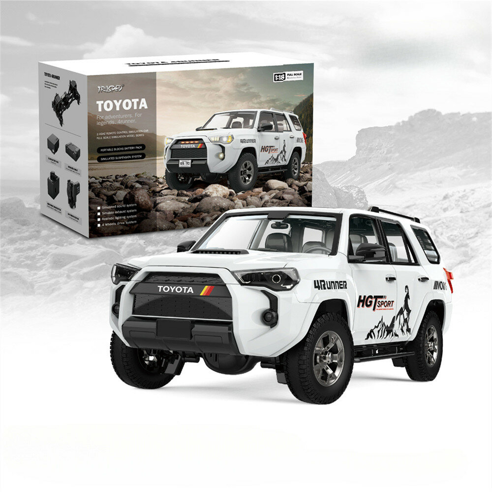 best price,hg,hg4,trasped,1/18,2.4g,4wd,rc,car,toyota,4runner,discount
