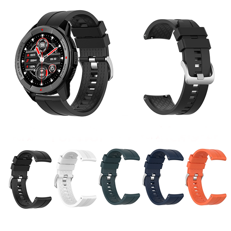 22mm Multi-color Silicone Smart Watch Band Replacement Strap for Xiaomi Watch S1 / S1 Active / Color 2