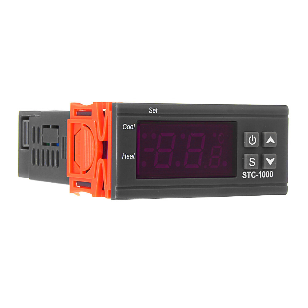 Geekcreit® STC-1000 110V/220V/12V/24V 10A 2 Relay Output LED Digital Temperature Controller Thermostat Incubator With Se