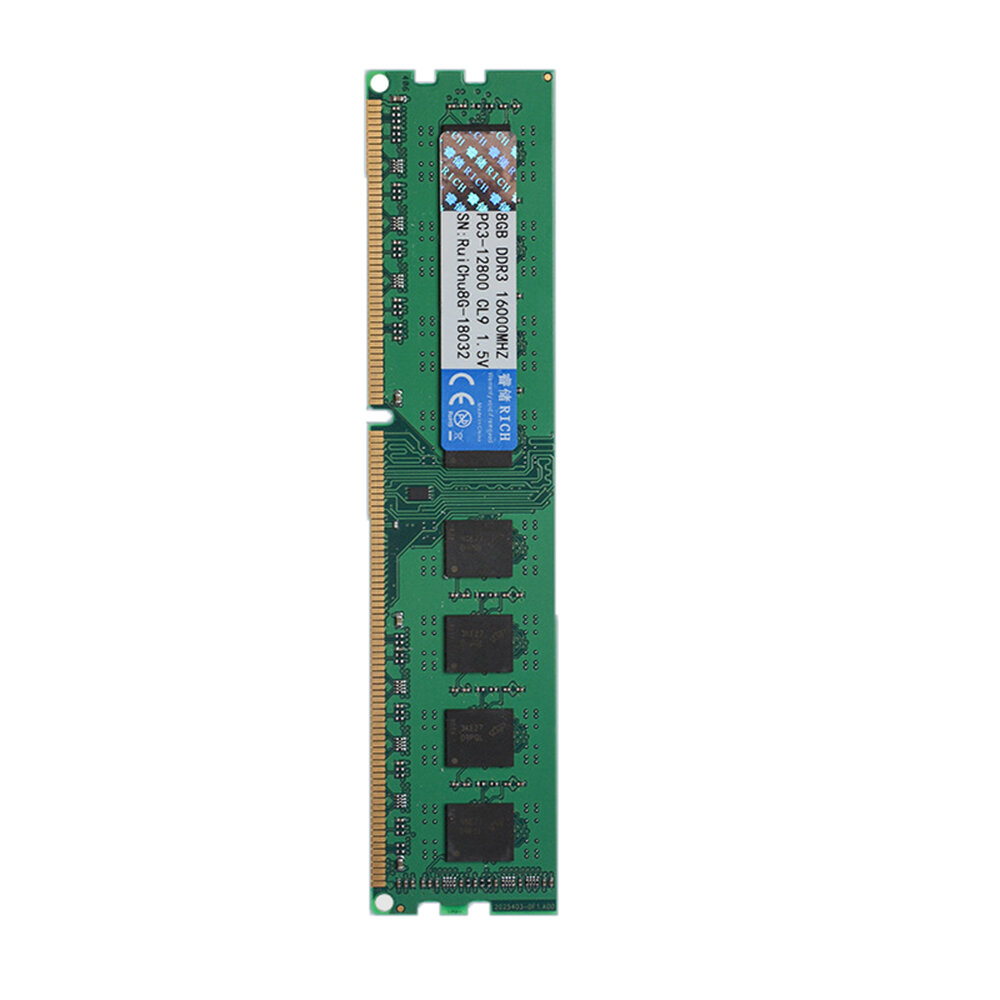 RuiChu DDR3 1600MHz 8GB AMD RAM 240ピンメモリRAMメモリスティックメモリカードサポートH110デスクトップPCコンピュータ
