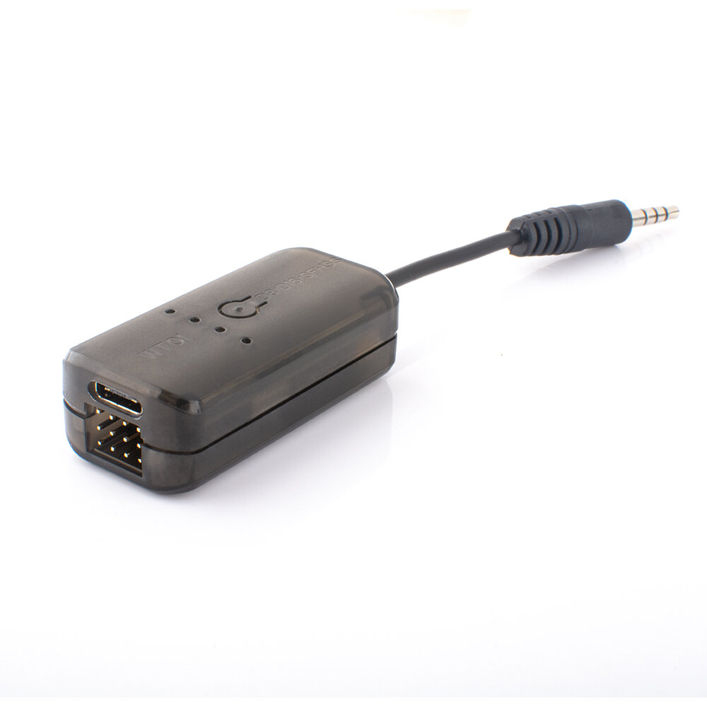 RadioMaster WT01 Wireless Trainer Adapter Support USB-C Charging 4CH Servo Compatible D8/D16 v1/SFHS