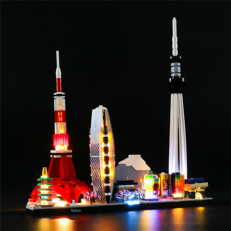 

YEABRICKS DIY Светодиодный Освещение Набор ТОЛЬКО для LEGO 21051 Блок Кирпичи Игрушка