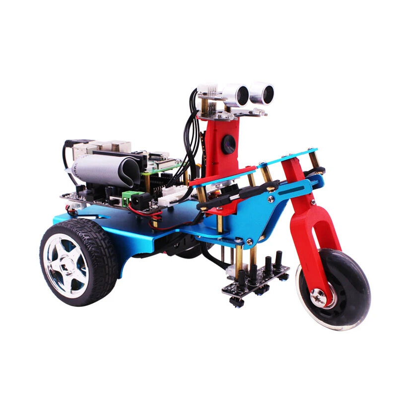 

Умный робот Yahboom Trikebot с Wi-Fi камера без материнской платы для Raspberry Pi 4B / 3B +