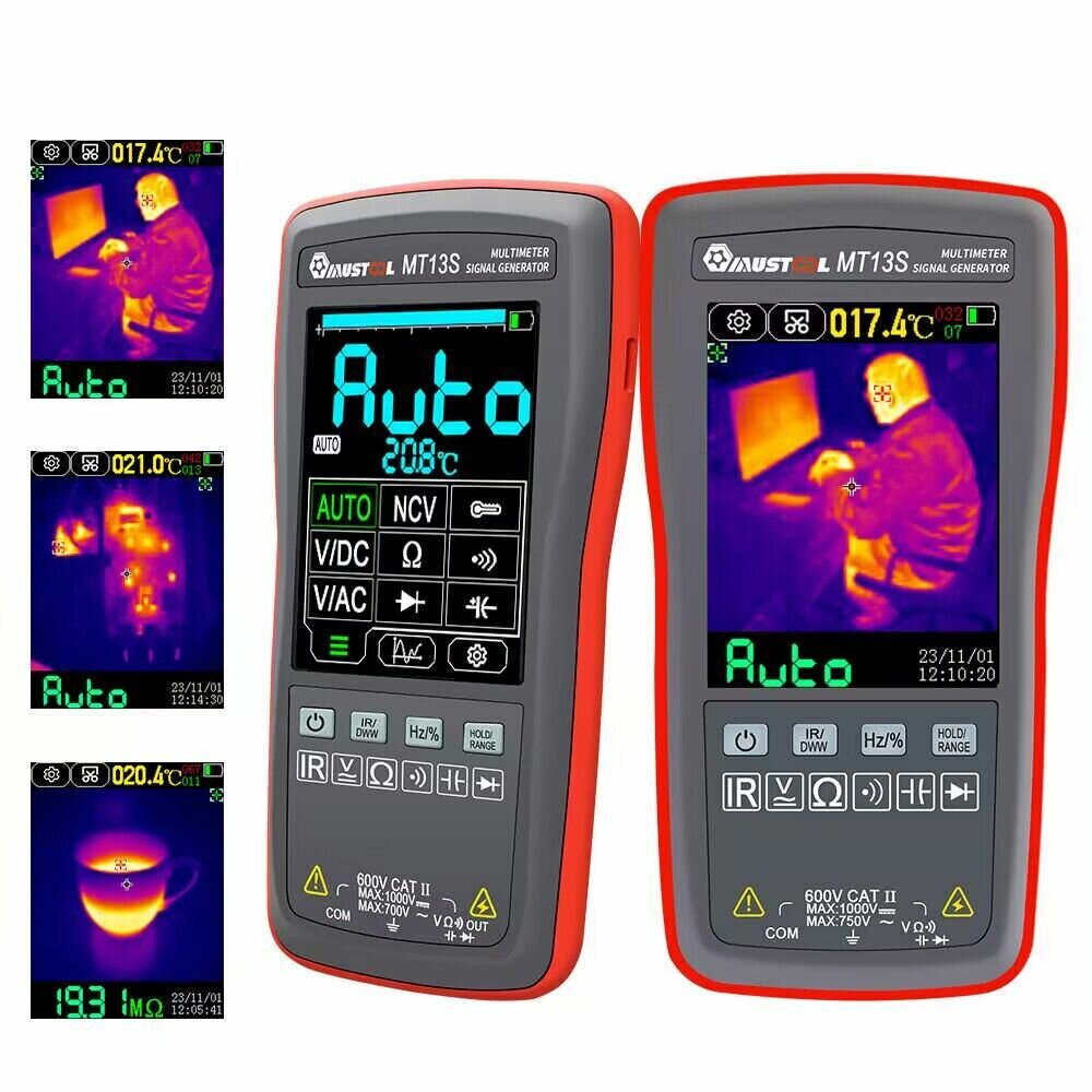 best price,mustool,mt13s,2,in,1,192x192,thermal,imager,multimeter,coupon,price,discount
