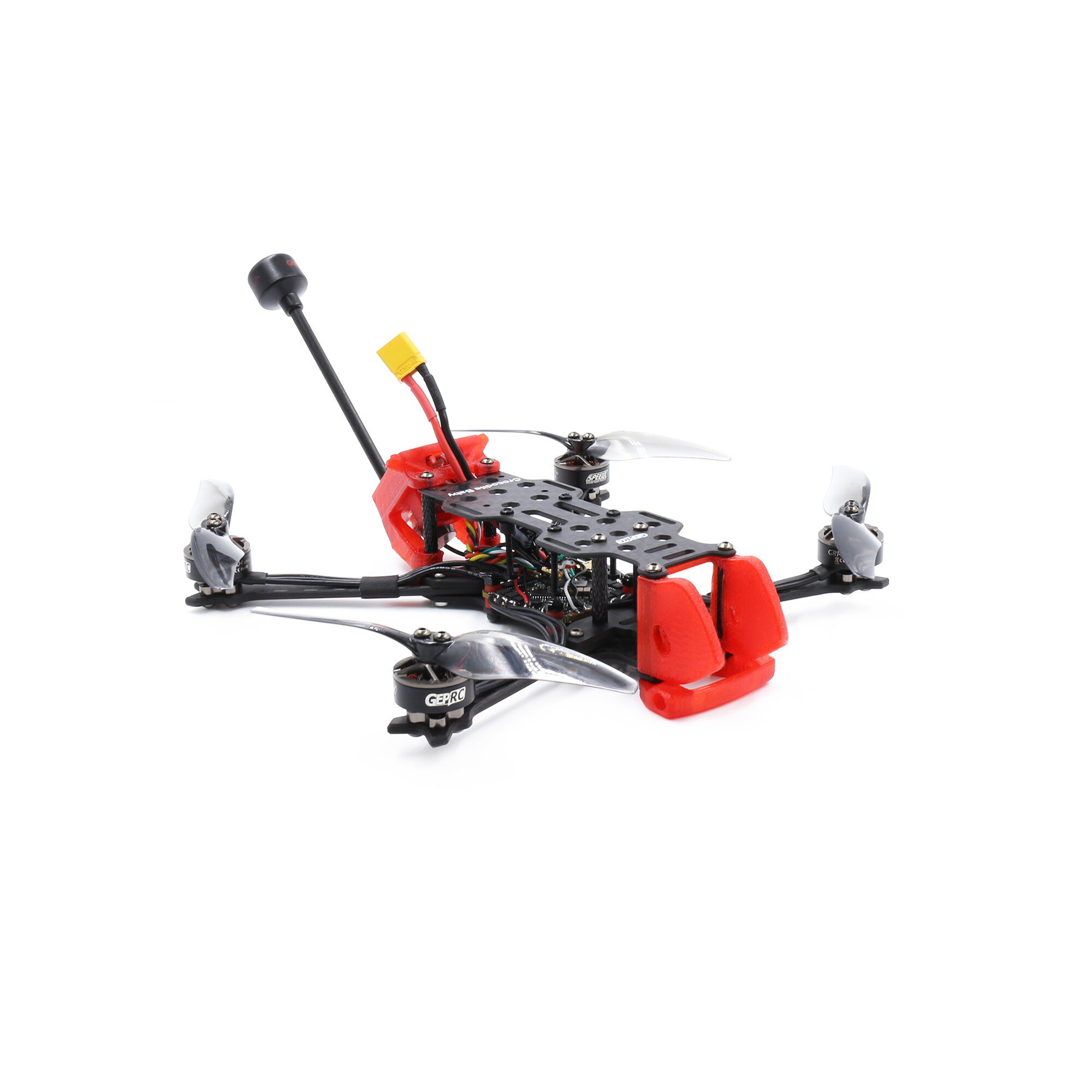 

GEPRC Crocodile Baby 4 Inch 4S LR Micro Long Range FPV Racing Drone PNP/BNF Without FPV System F4 FC 20A ESC 1404 2750KV