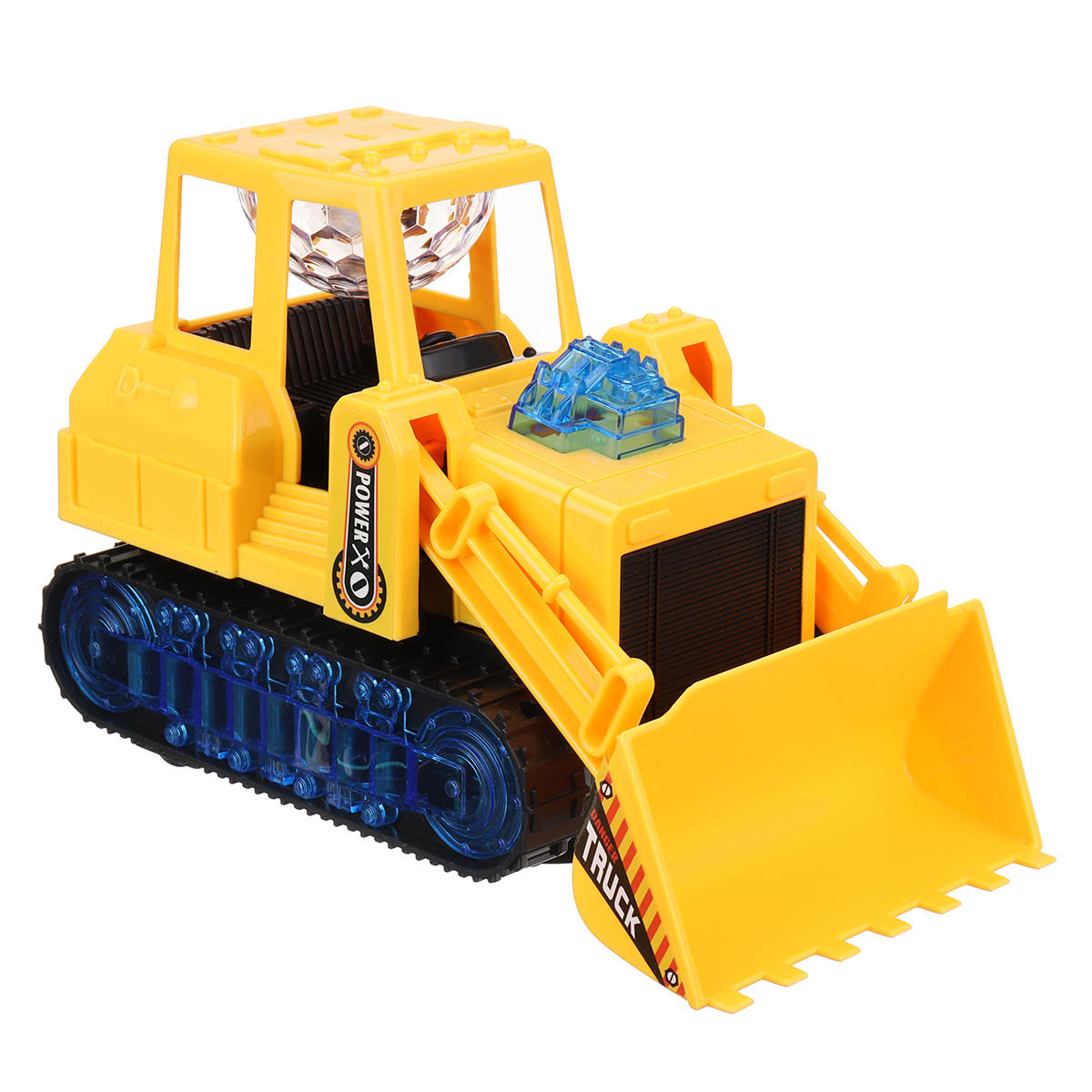 Toys for Boys LED Electric Excavator Truck Universal Driving Kids Car Xmas Gift 