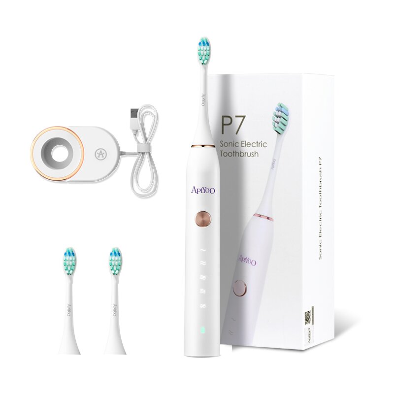 APIYOO P7 Sonic Electric Toothbrush Five Cleaning Modes Time Reminder Electric Toothbrush IPX7 Water