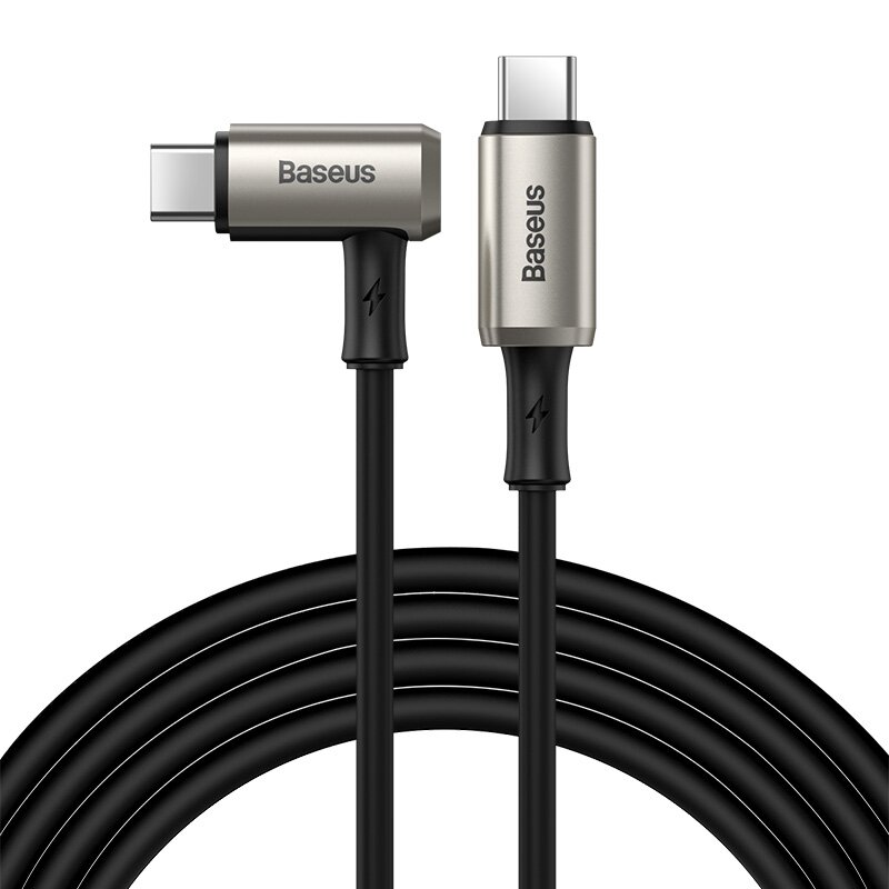 

Baseus 100W 5A USB-C to USB-C Power Delivery PD3.0 QC4.0 Fast Charging Coxial Cable USB 3.1 gen2 10Gbps Data Sync Cord 4