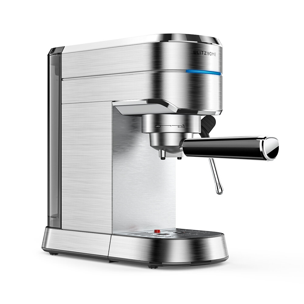Στα 100.55 € από αποθήκη Τσεχίας | BlitzHome® BH-CM1503 Espresso Machine 15 Bar 1250~1450W NTC Precise Temperature Control Safe Protection All-metal Fuselage