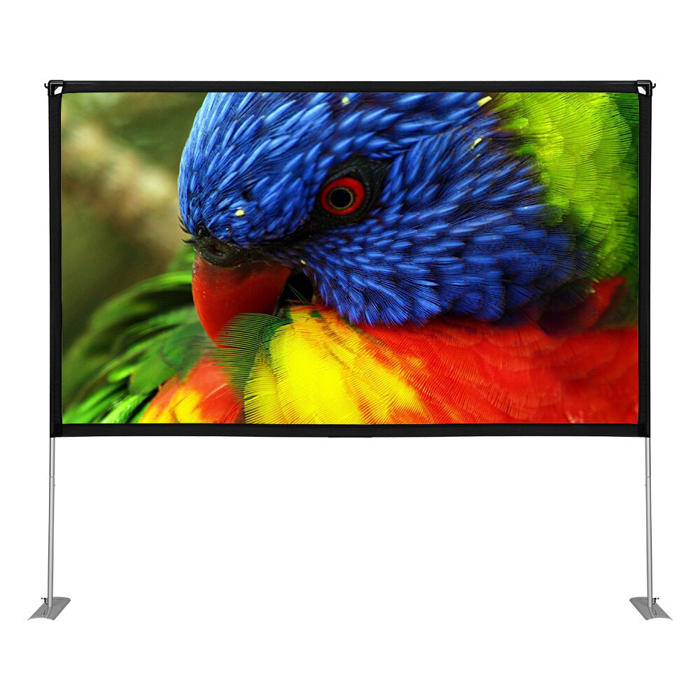 BlitzWolf BW-VS5 100 Inch Projection Screen Review - Projector Review