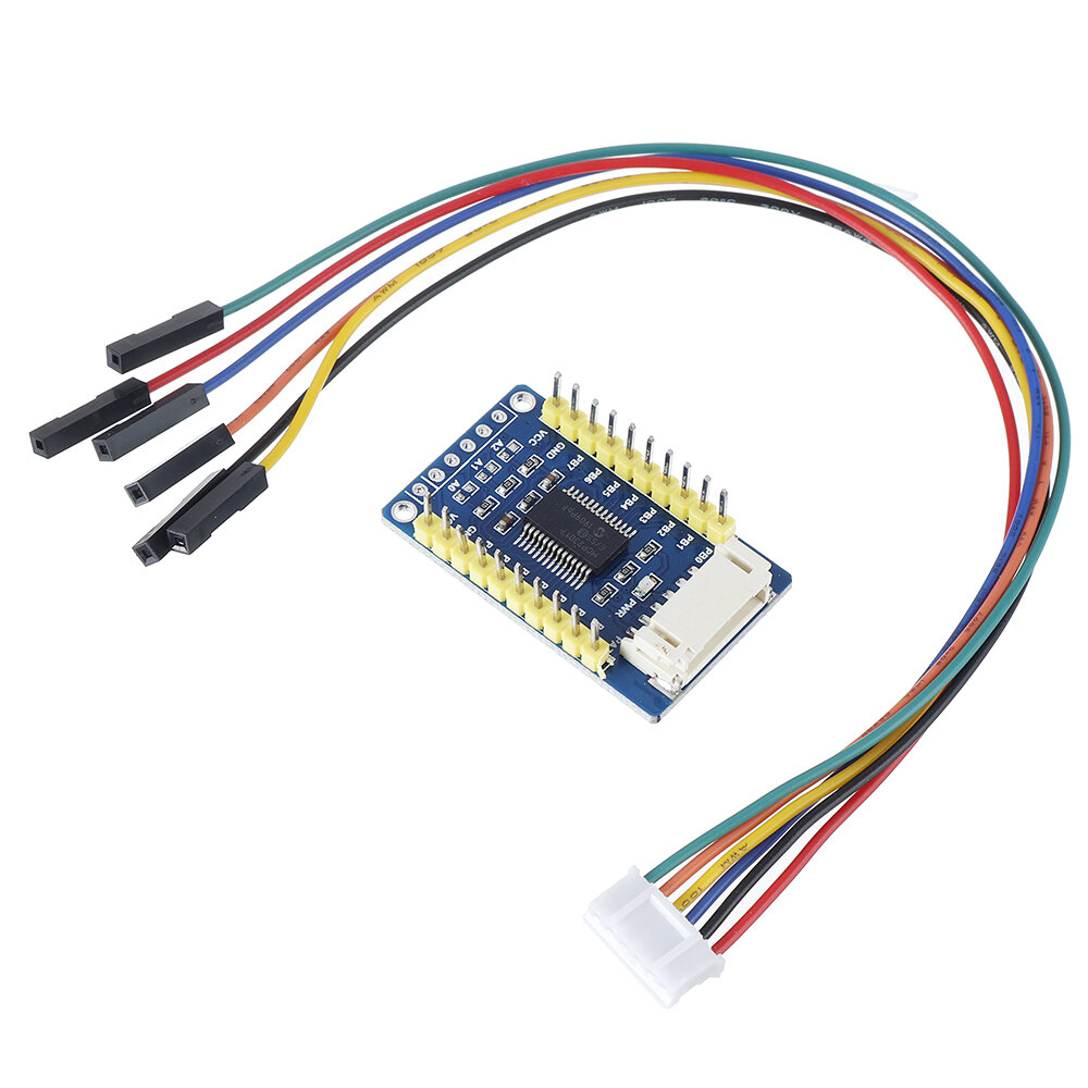 

MCP23017 I/O Expansion Module I2C IIC Supports For Arduino Raspberry Pi Micro:bit STM32