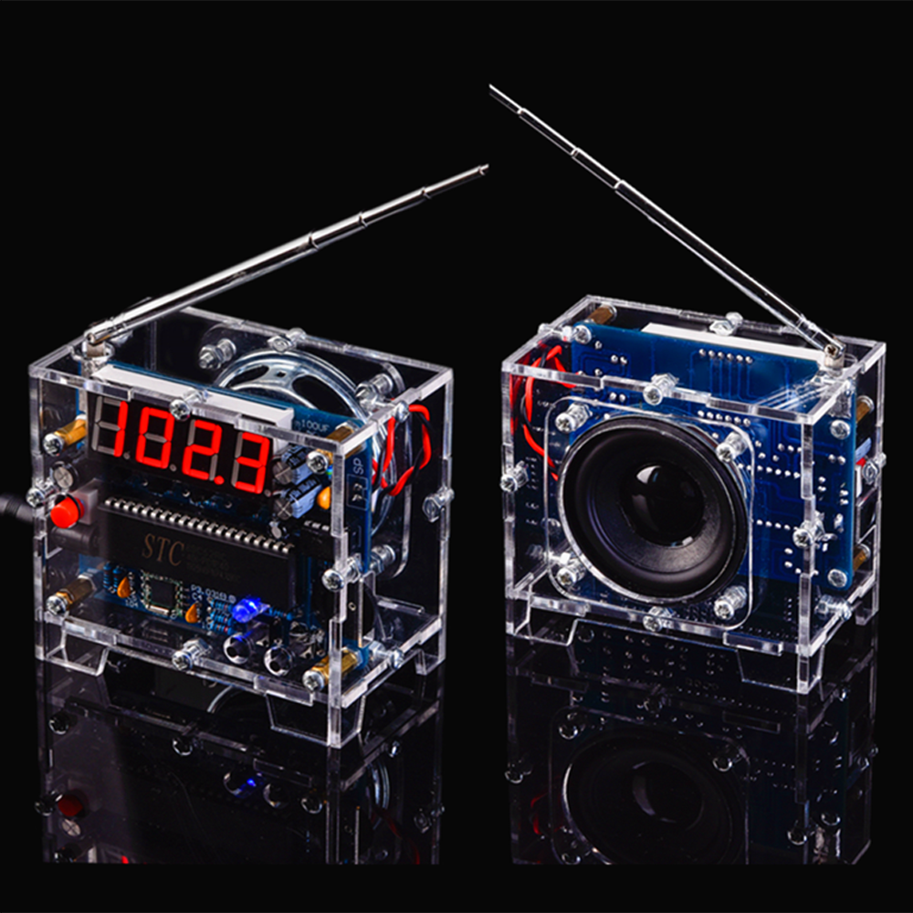 WangDaTao TEA5767 Radio DIY Kit FM Digitale Radio Elektronische DIY Soldering Kit