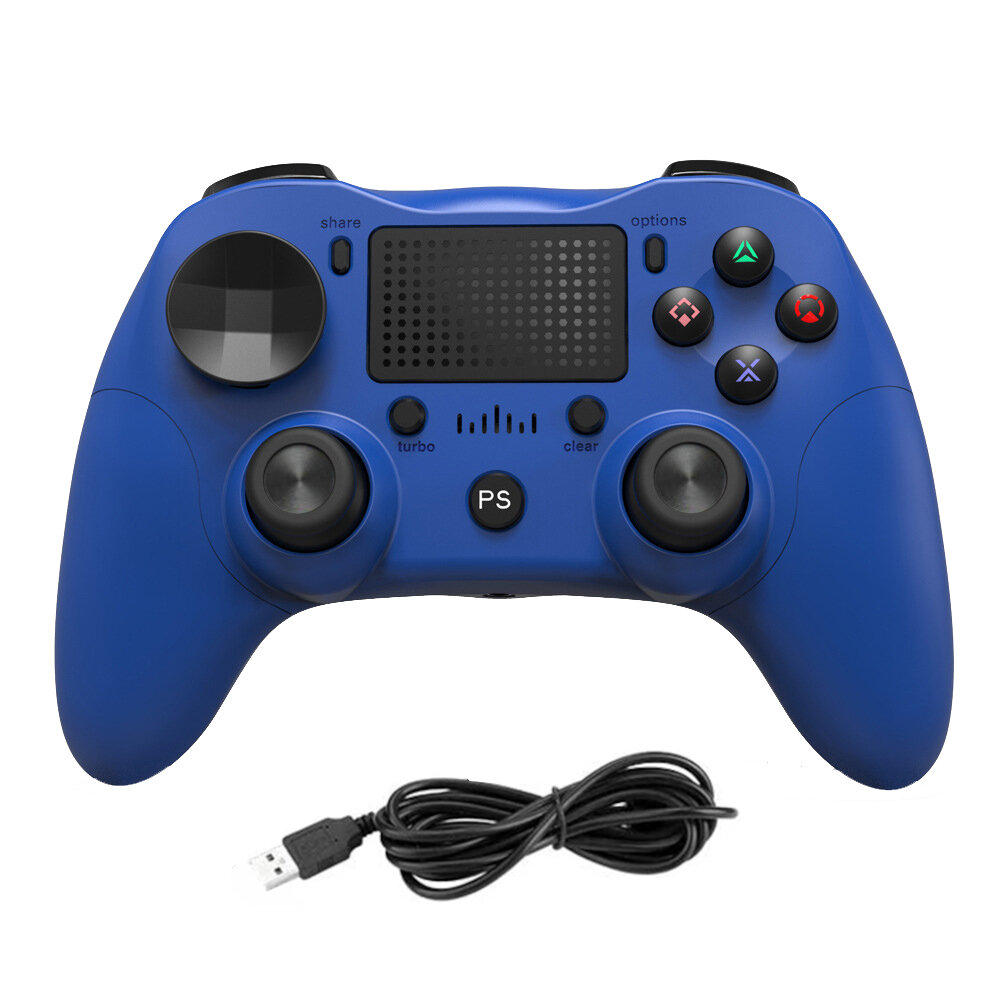 

P912 Wireless Wired Bluetooth Gamepad for PS4 Game Controller for PlayStation 4 PS3 Android PC Windows 7 8 10 Built-in T