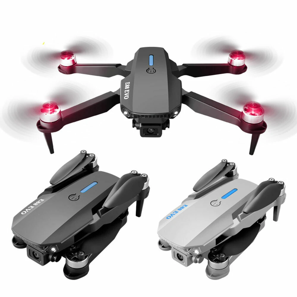 YLR/C E88 EVO Mini Drone RTF com 2 baterias
