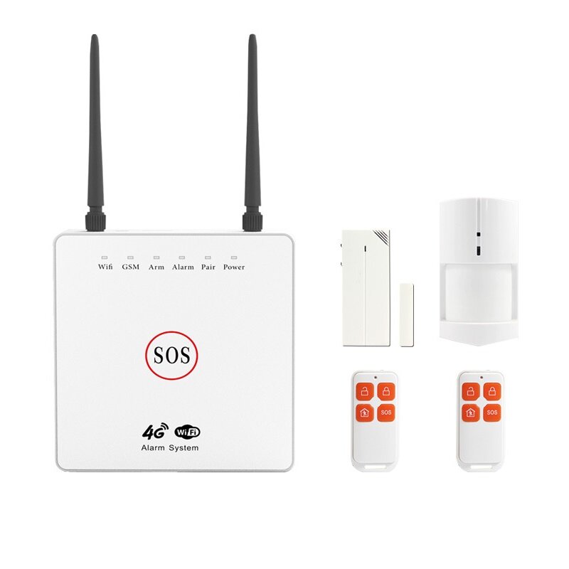 SOAN SNT002W 4G WiFi 433MHz GSM Smart Alarm Host Infrared Alarm APP Remote Control
