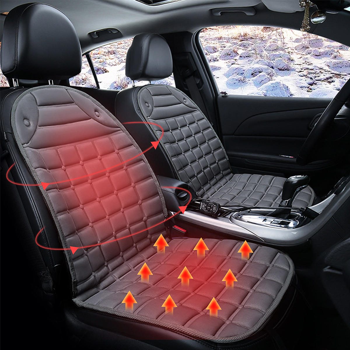 heated car seat cover argos,Free 