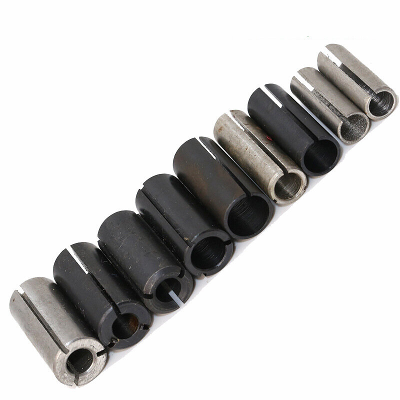 1 stks CNC Router Bit Hoge Precisie Adapter Spantang Frees Tool Adapters Houder 6mm 6.35mm 8mm 10mm 