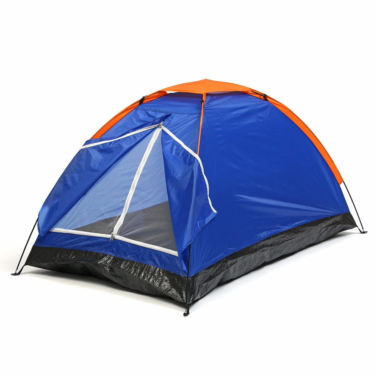 Outdoor 1-2 Persona Double campeggio Tenda a baldacchino singolo UV impermeabile Parasole per ombrellone