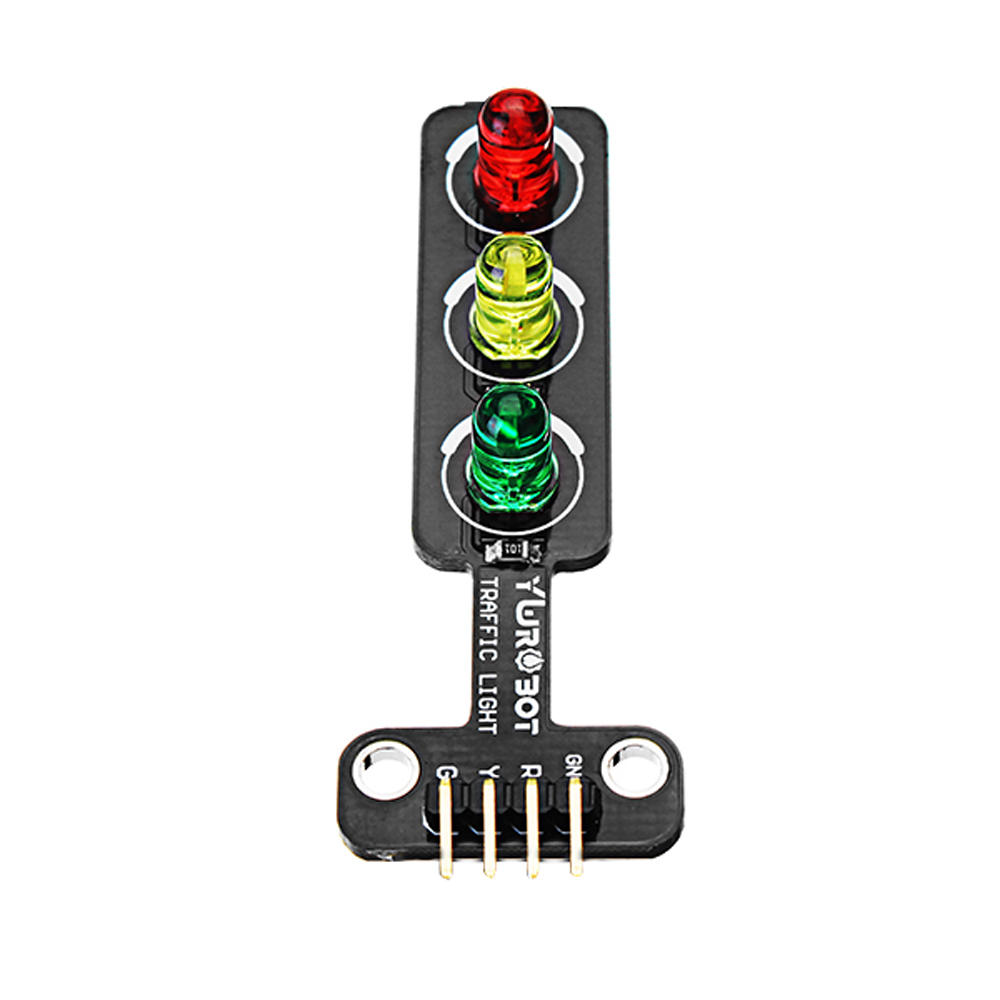 3pcs LED Traffic Light Module Electronic Building Blocks Board