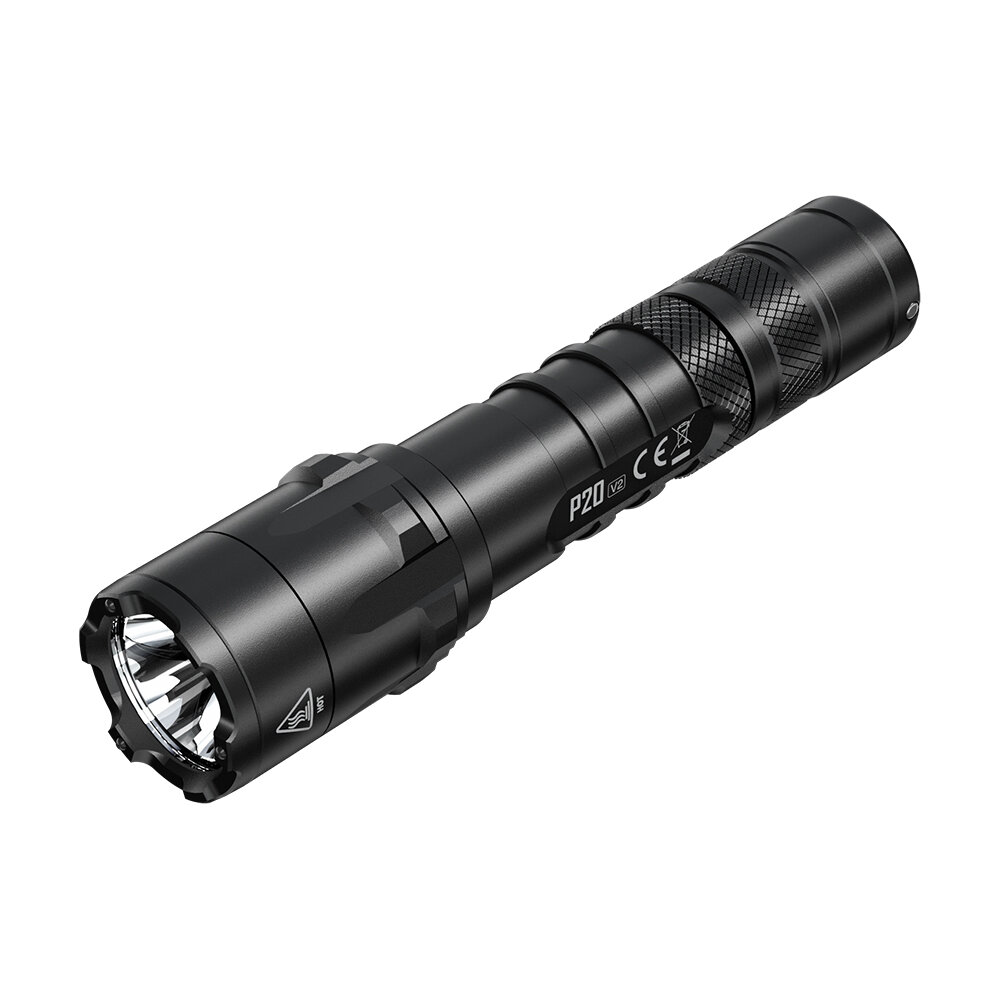 

Nitecore P20 V2 XP-L2 V6 1100LM 3 Modes Easy Operate Flashlight 222m Tactical Torch Light with Hard Holster