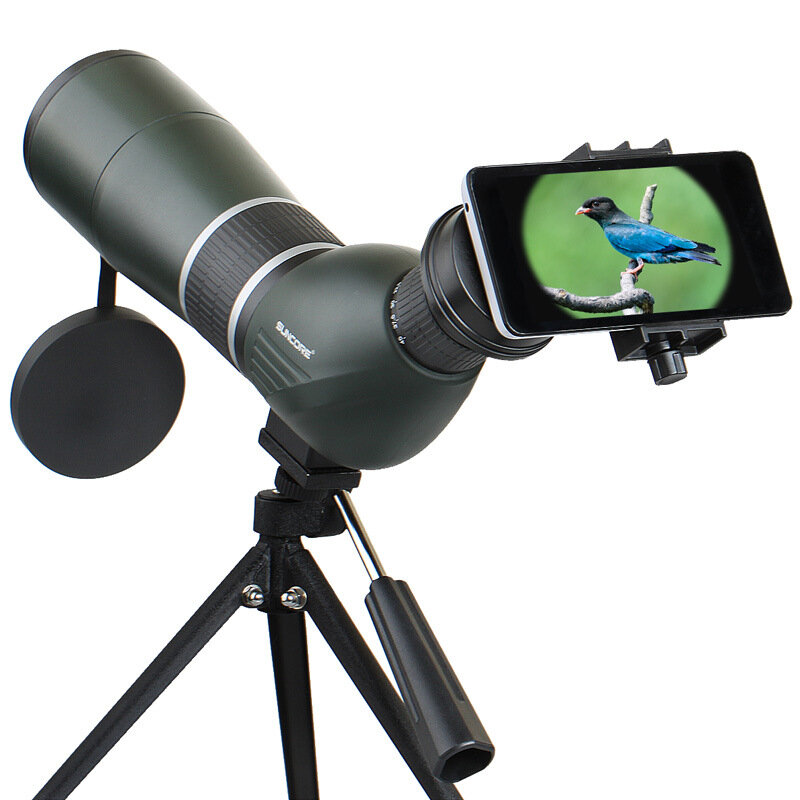 IPRee 12-36X50A / 15-45X60A Monocular Bird Watching Telescope HD Zoom zoom Obiektyw View Eyepiece  
