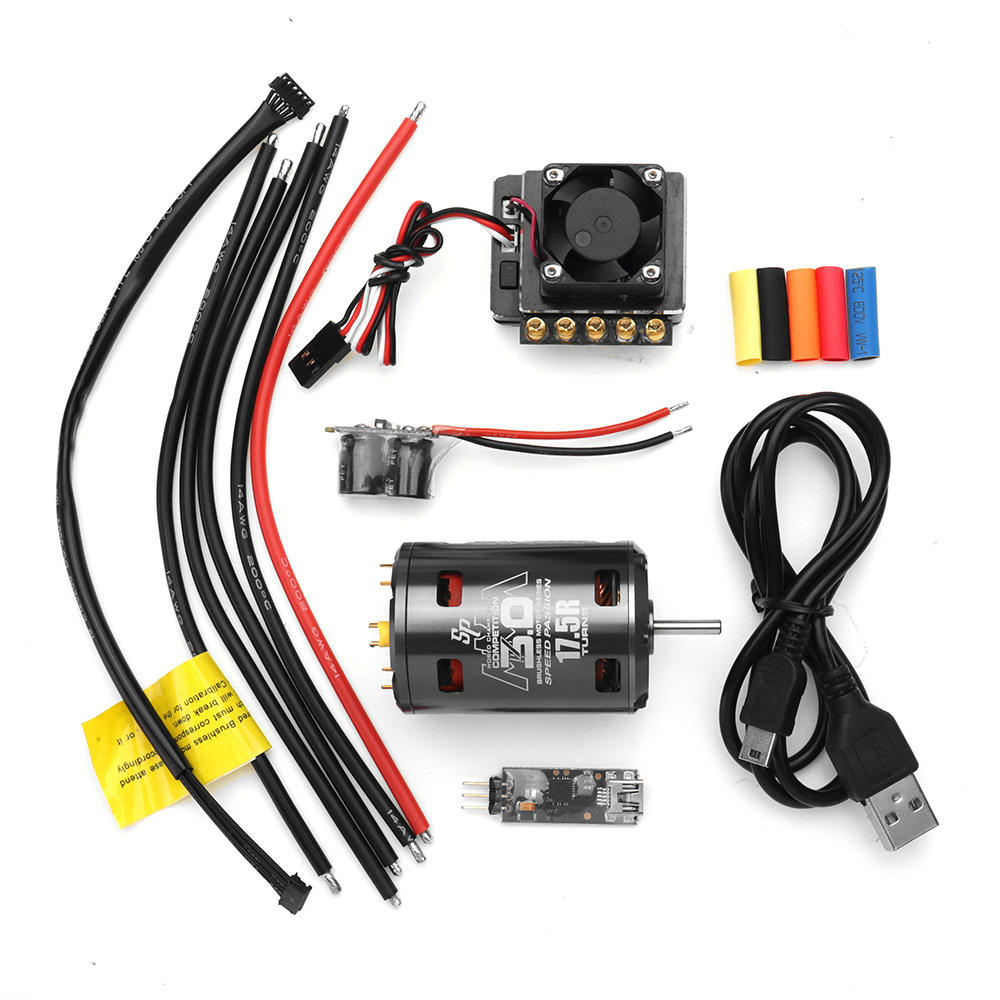 GT4 90A ESC Set for 1/10 Speed Passion Competition 540 Motor Ver.3 17.5T 13.5T