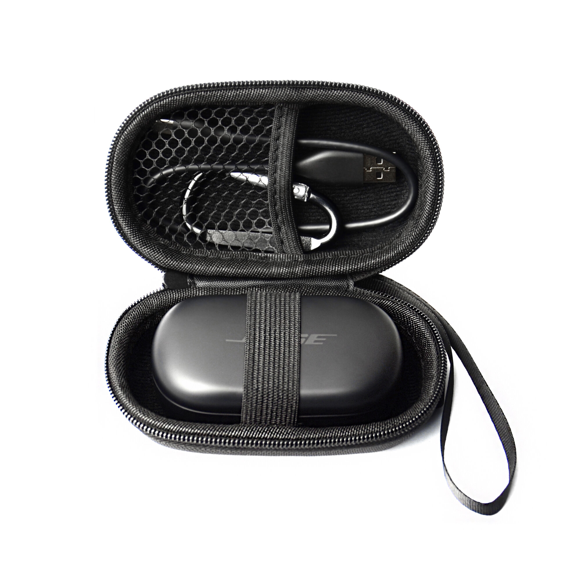 Bakeey Headphone Protective Case Box for QuietComfort Protective Case with Carabiner Storage Bag