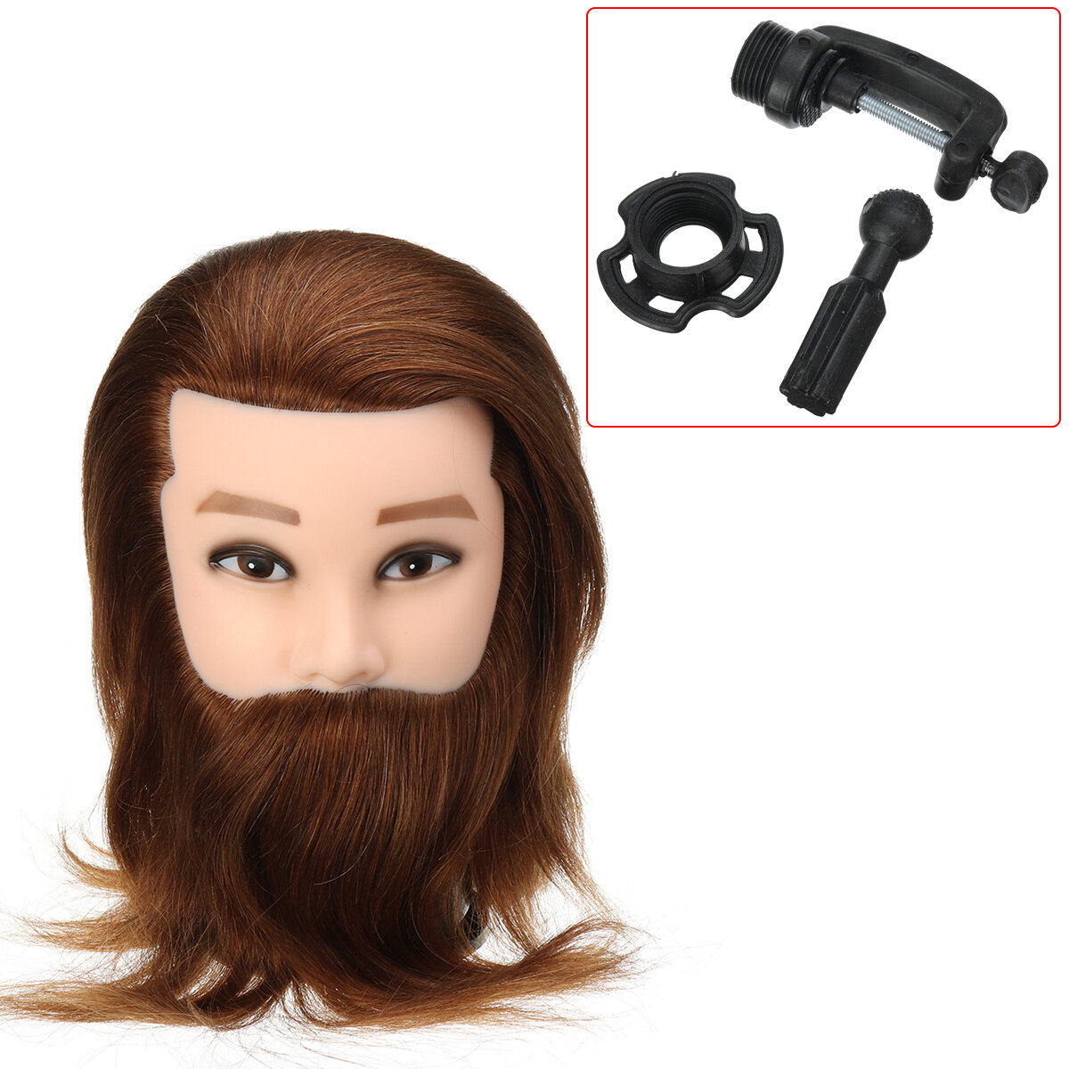 CosmetologyMannequin Head with Hair for Braiding Cornrow Practice Head Training Mannequin Dummy Heads