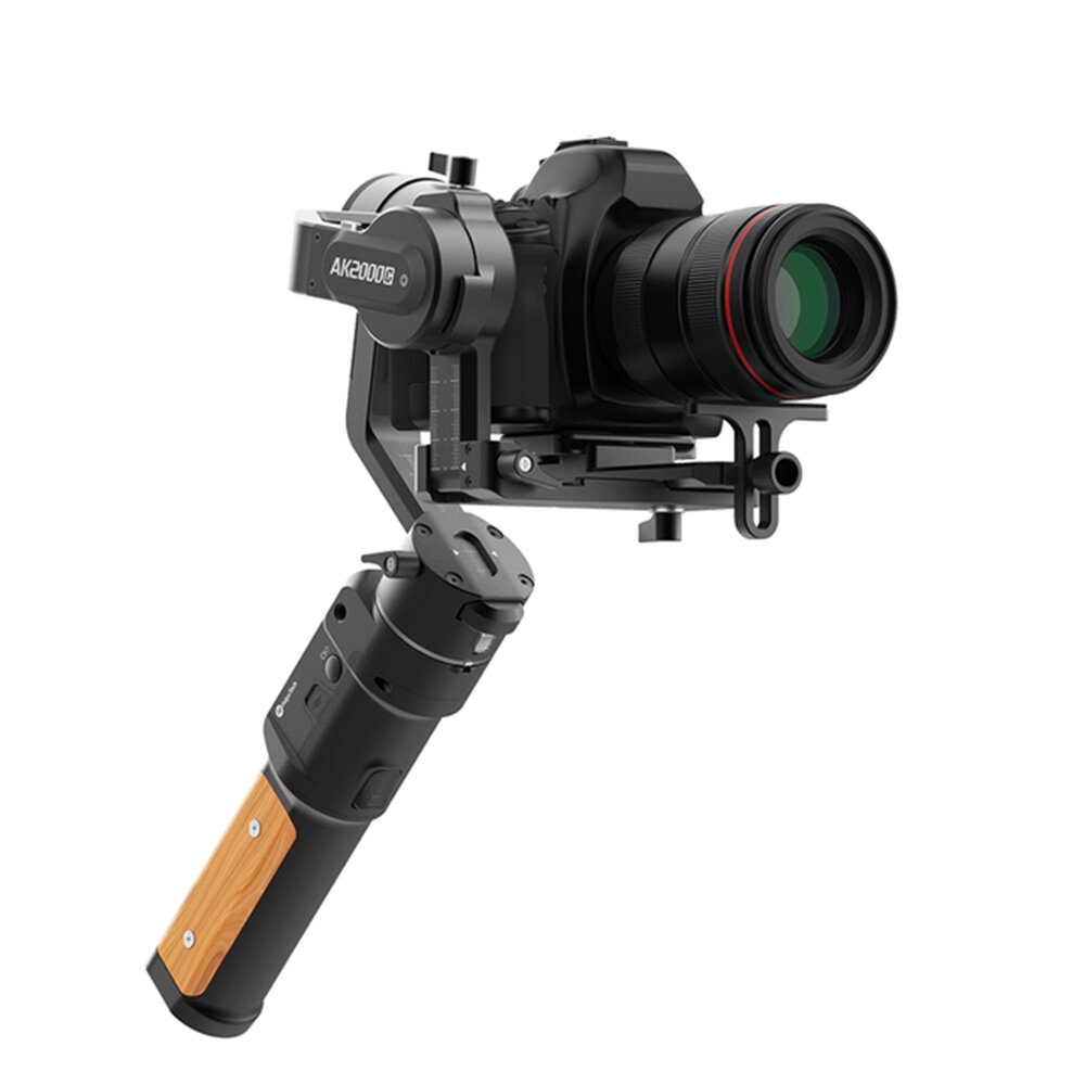 FeiyuTech AK2000C 3軸DSLRカメラジンバルスタビライザー折りたたみ式（Canon用）ソニー用（パナソニック用）Nikon用（富士用）