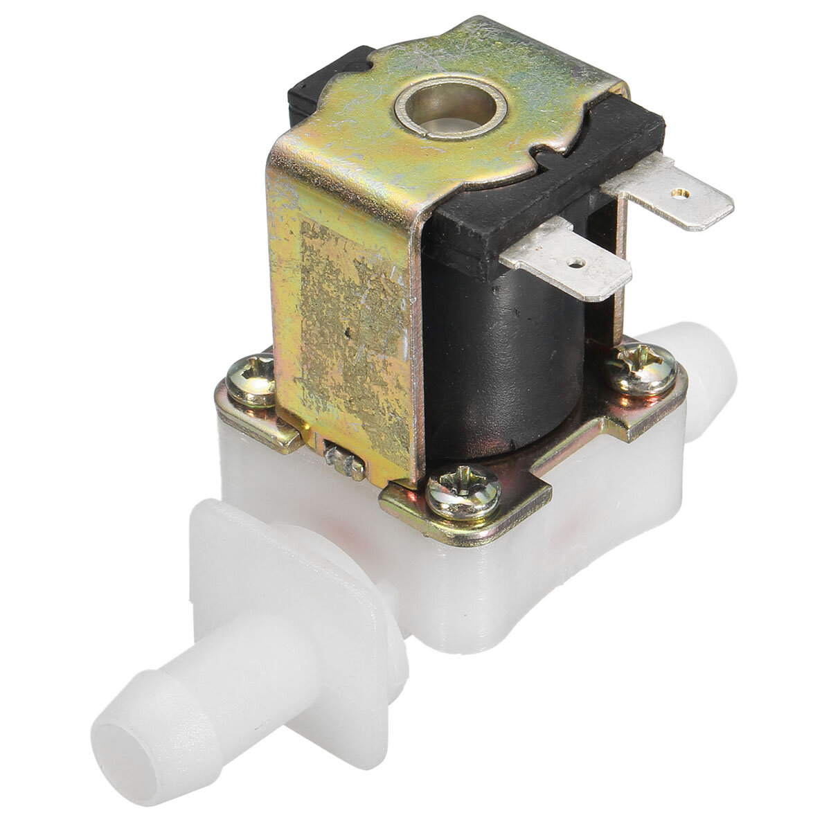 1/2" DC 12V Electric Solenoid Valve Normally Closed N/C Water Inlet Flow Switch
