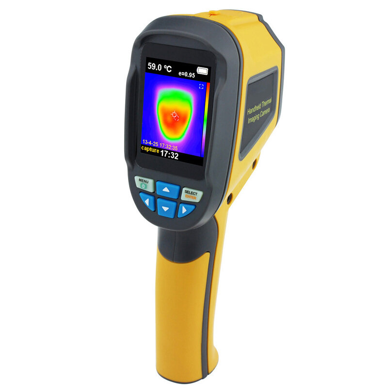 

HT02 Handheld Thermograph Camera Infrared Thermal Camera Digital Infrared Imager Temperature Tester with 2.4inch Color L