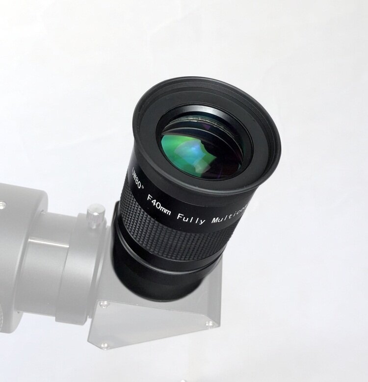 Tianlang 2 '' Plossl F40mm volledig multicoated oculair 2 inch 80 ° supergroothoek optische lens Astronomische telescoop oculair Accessoires