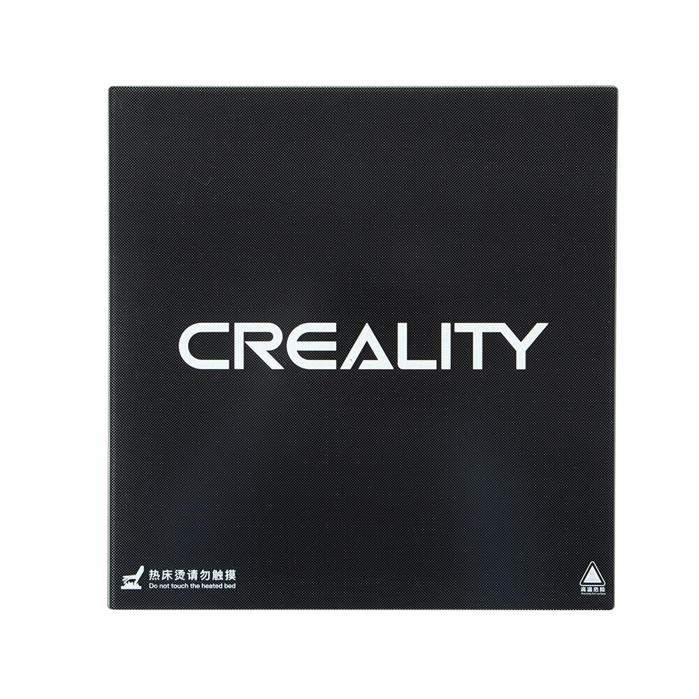 best price,creality,3d,ultrabase,510x510x4mm,carbon,silicon,glass,plate,for,cr,discount