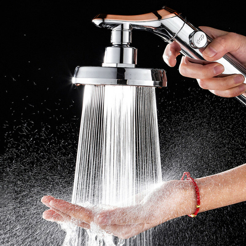 

Bathroom Large Panel High Pressure Shower Head Ajustable Household Rotatable Big Water Outlet Rainfall Bath Showers