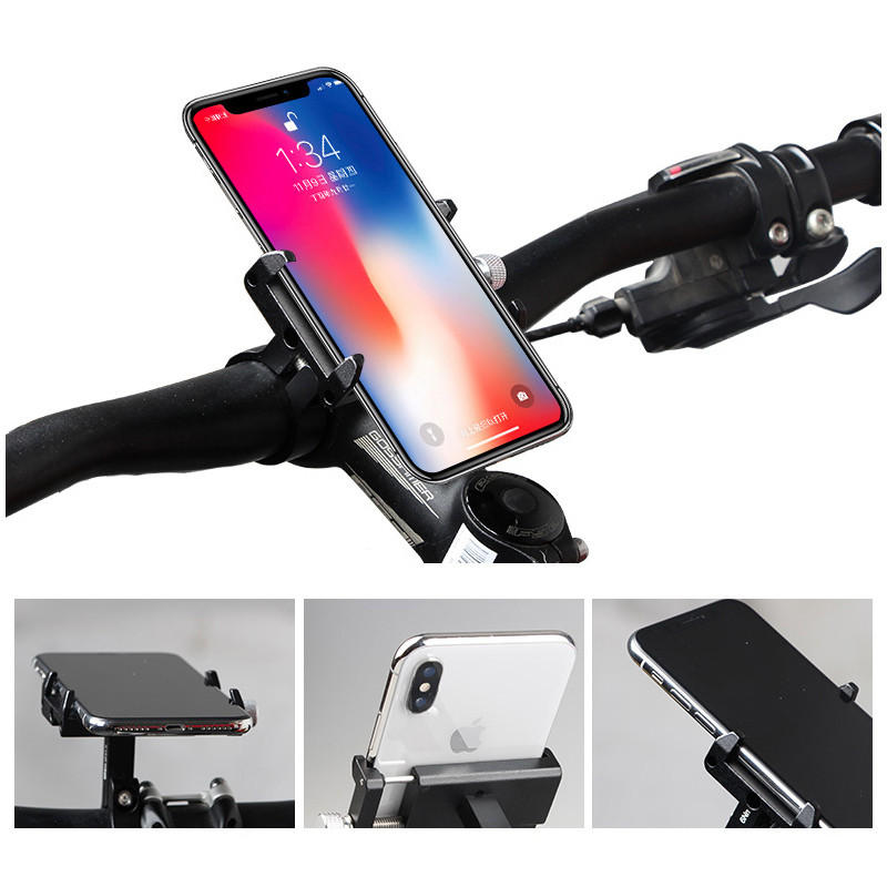 GUB PRO1 Metal Anti-slip Shock-proof Bicycle Bike Motorcycle Handlebar Phone Holder Stand for