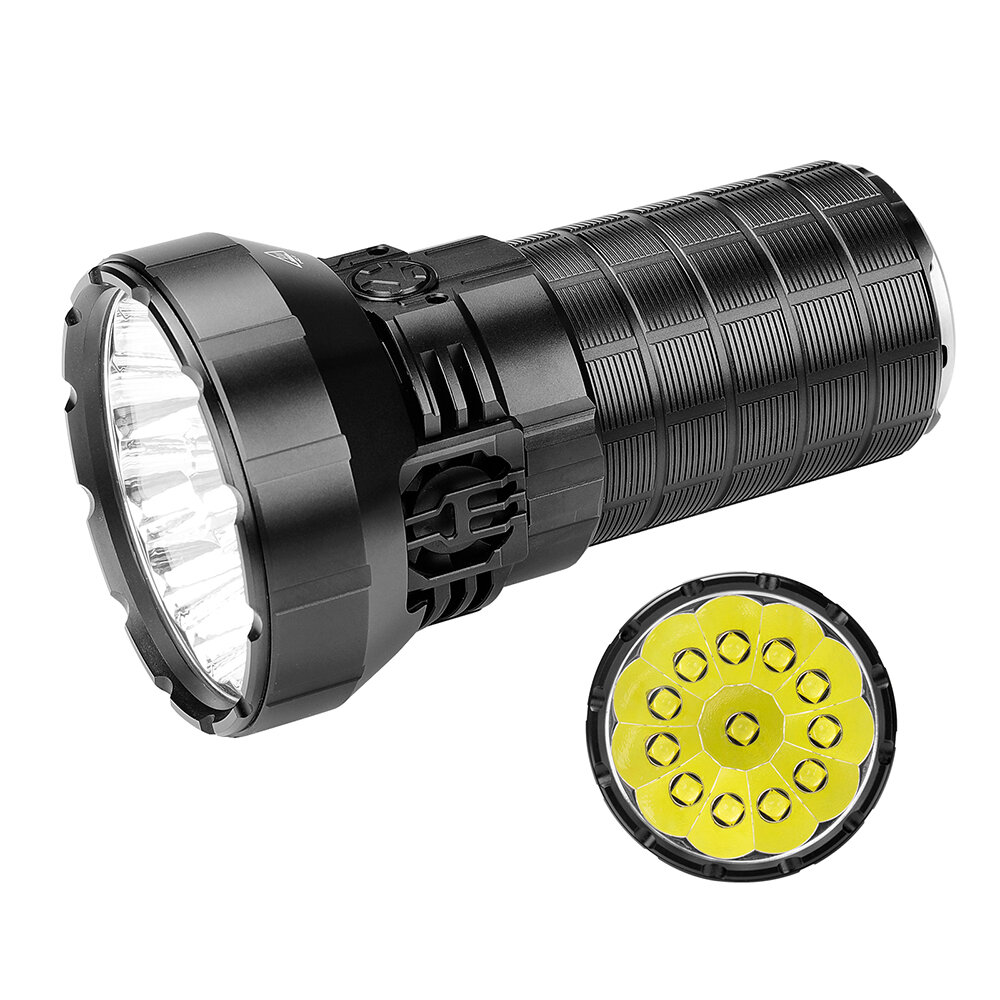 IMALENT MS12 MINI 65000LM Flashlight With 12 Pieces XHP70.2 LED Portable EDC IP56 Waterproof Led Tor