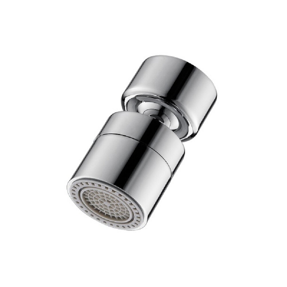 

Kitchen Faucet Aerator Water Tap Nozzle Bubbler Water Saving Filter 360 ° Double Function 2-Flow Splash-Proof Tap Connec